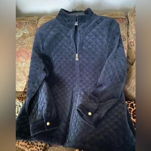 Velveteen Quilted Casual Jacket